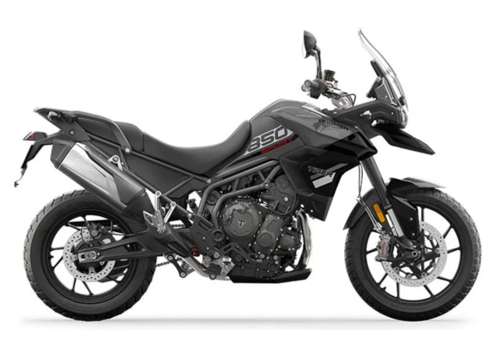 Triumph tiger 850 sport side view